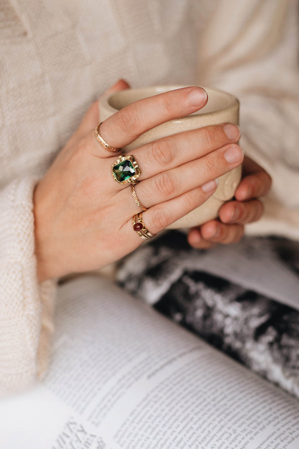 Gold Twisted Ring