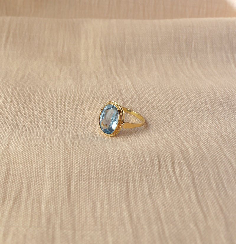 14K Golden Ocean Ring