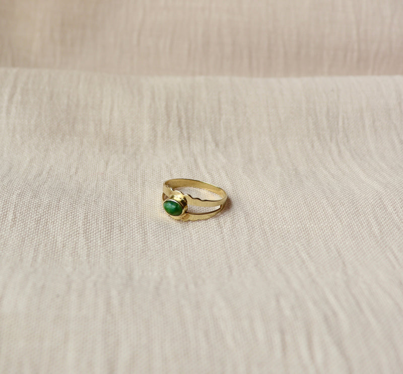 14K Golden Evergreen Ring