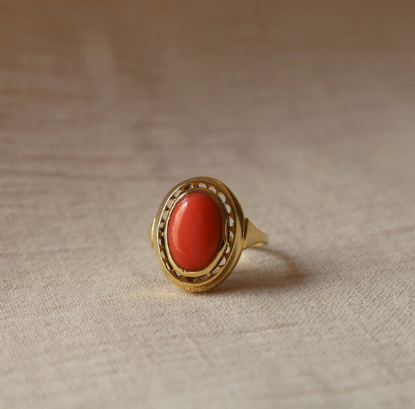 14K Coralia ring