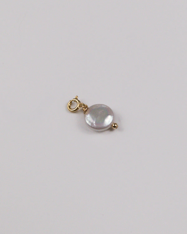 CLARA PEARL COIN CHARM