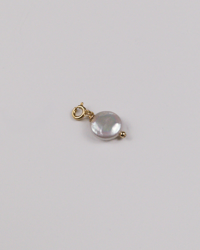 CLARA PEARL COIN CHARM