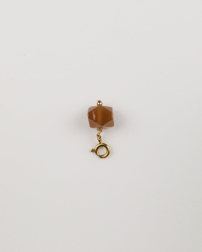 CHUNKY SUNSTONE CHARM