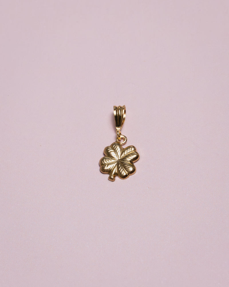 Gold Lucky Necklace Charm