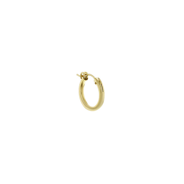 GOLD CHUNKY HOOP