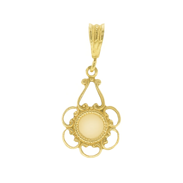 GOLD NECKLACE CHARM BELLE