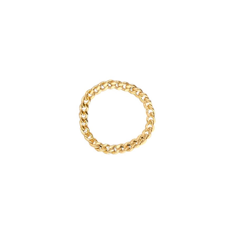 GOLD CHAIN RING