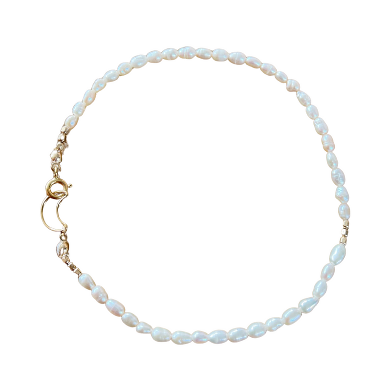 GOLD PEARL DREAM BRACELET // ANKLET