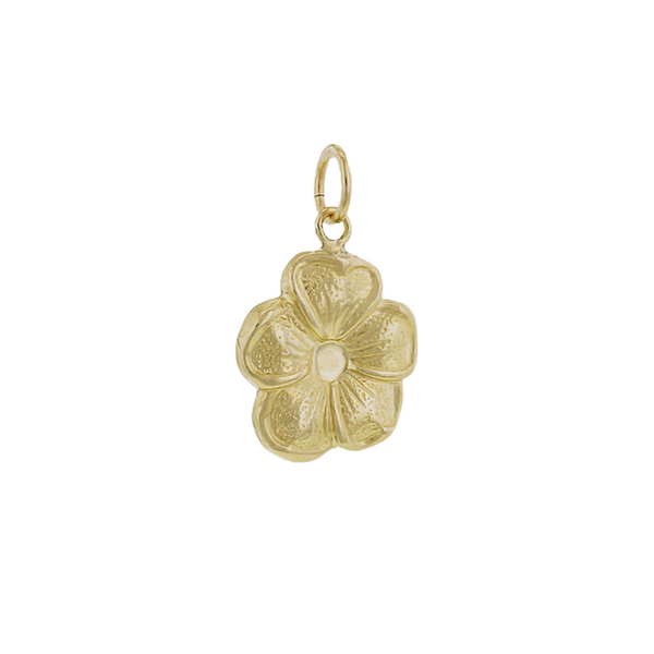 GOLD EARRING CHARM BUTTERCUP