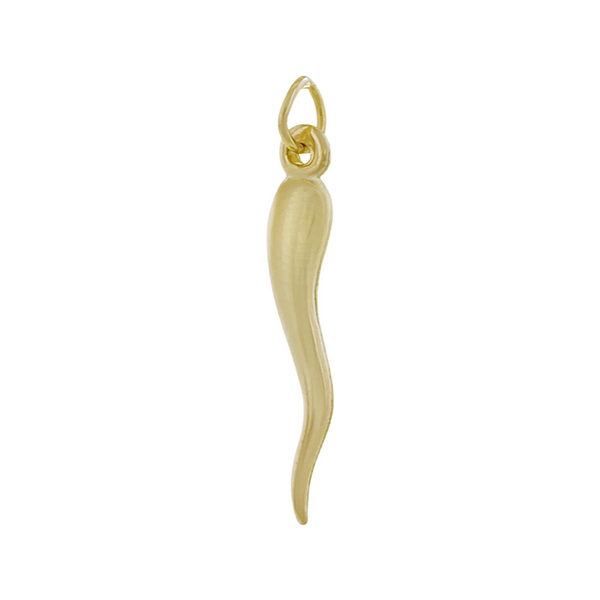 GOLD EARRING CHARM ROOT