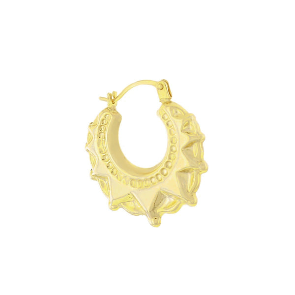 9K Gold Rosie Hoop