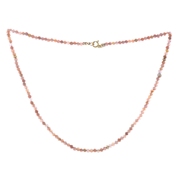 GOLD SUNNY SUNSTONE NECKLACE