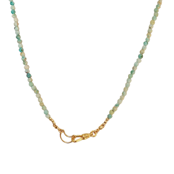 GOLD TURQUOISE NECKLACE
