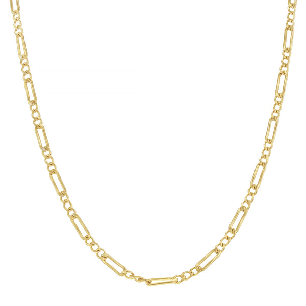 GOLD FIGARO NECKLACE