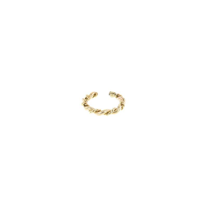 GOLD TWISTED EARCUFF